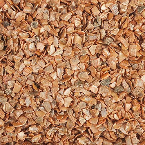 Natur-deko Effekt-MUSCHELGRANULAT 2-5mm 1 kg Muschel Sand in ORANGE -70