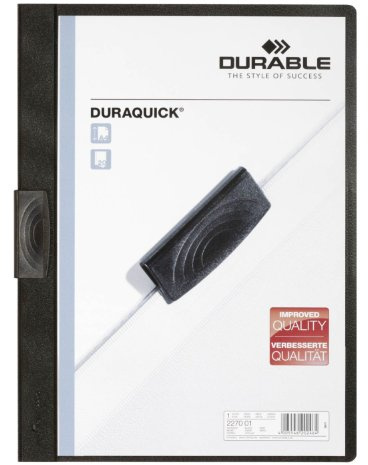 DURABLE 2270-07 Klemmhefter DURAQUICK, DIN A4, dunkelblau