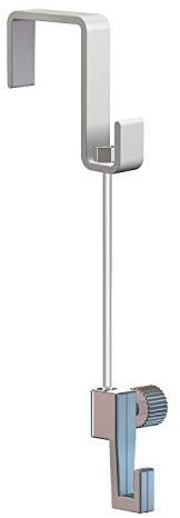 Bilderhaken, Stellwandhaken, Trennwandhaken, Haken für Stellwände 21 mm, Aufhänger für Stellwände - 1 Stück