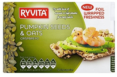 Ryvita Pumpkin Seeds & Oats Crispbread (200g) - Pack of 6