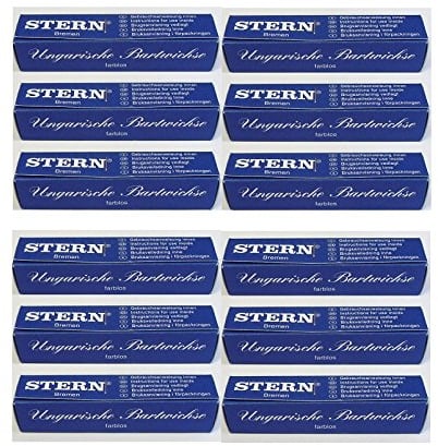 12er Set: Stern Original Ungarische Bartwichse 8ml