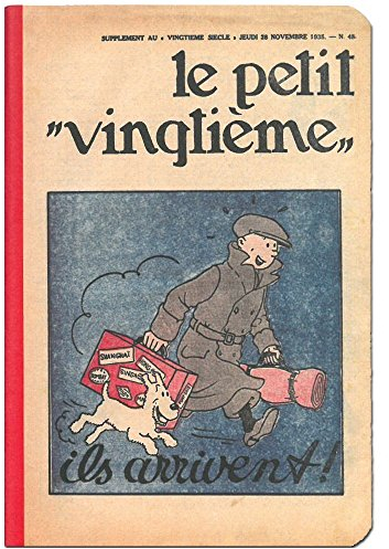 Moulinsart Notebook Tintin Le Petit vingtième ils arrivent ! 12,5x20cm (54361)