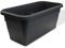MePla Jardinière - Pot de fleurs allongé - Pot de fleurs résistant aux intempéries - Bac à fleurs résistant aux UV - Pot à plantes - Pot de plantes - 80 x 39 cm (intérieur : 72 x 33 cm) - Anthracite