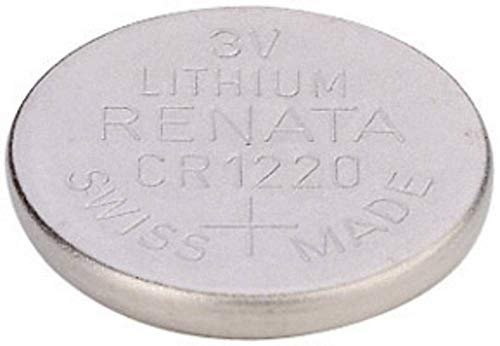 Renata CR1220 MFR button cell CR 1220 Lithium 35 mAh 3V 1St.