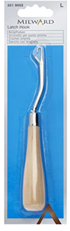 MILWARD Latch Hook Tool, Wood, Unbekannt, One Size