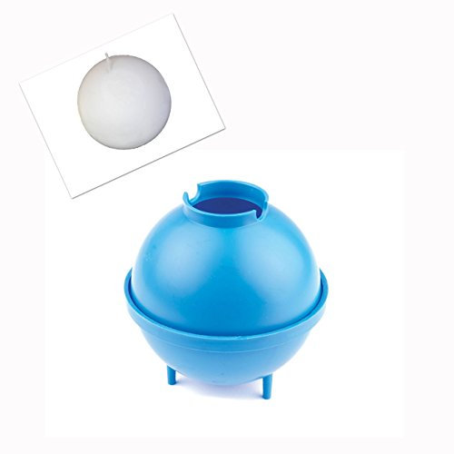 Proops 3 75mm Dia Sphere Round Candle Mould. (S7261) Free UK Postage