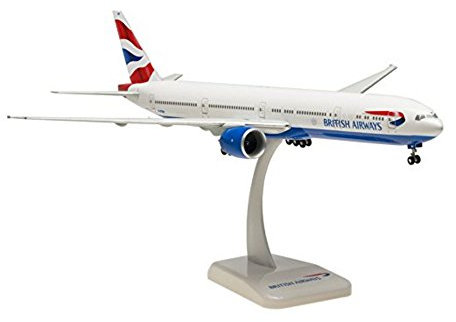 Hogan Daron Wings - British Airways Boeing 777-336ER Triple-Seven - Reg. No.: G-STBH - (White - Union Flag with Crest Livery) - Scale: 1:200 - Snap-Fit Model