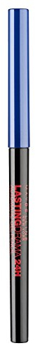 Maybelline New York Gel Eyeliner Eyestudio Lasting Drama Sapphire Strength/Gel Textur Eyeliner Blau (24h langanhaltend, ohne Austrocknen, inkl. Pinsel) 1 x 3 ml