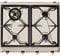 Gas hob with 4 burners SR964XGH