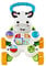 Fisher-Price Lern mit mir - Zebra Lauflernwagen, musikalisches Aktivitäts- und Gehspielzeug mit Lerninhalten, ab 6 Monaten, Version: Deutsch, DLD94