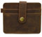 flevado Lozano Vintage Geldkarten Visitenkarten Etui Herren Wild Leder Braun
