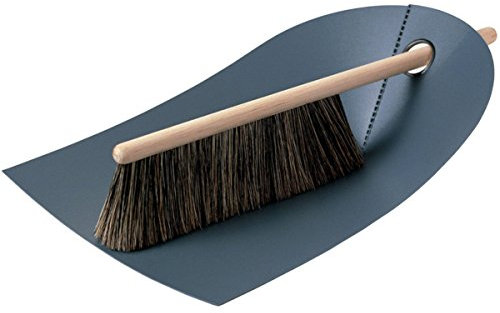 Normann Copenhagen Kehrblech und Besen, Plastik, dunkelgrau, Standard