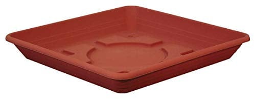 geli Thermo Plastic Dessous de Plats Nora Carré en Plastique - Terracotta, 35 x 35 cm