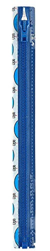 Opti P60-50-00215 Reißverschluss, 100Prozent Polyester, 00215 Blau, 50cm