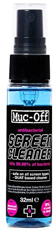 Muc-Off Screen Cleaner, 32ml - Screen Cleaner Spray for Phone, Laptop, Computer Monitor, Tablet - Antibacterial Device Cleaner for Electronics