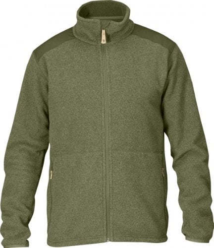 Fjällräven Herren Sten Fleece M Sweatshirt, Grün, Medium