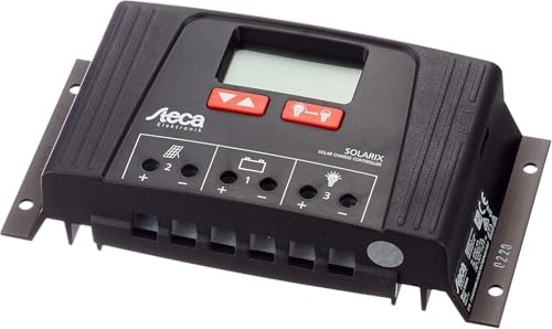 Steca Solarladeregler Solarix 4040 12/24VDC 40A LCD Display IP32 5V USB 1,5A