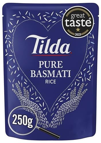 Tilda Microwave Pure Basmati Rice, 250g