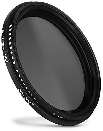 CELLONIC Ø 82mm Neutraldichte ND Filter ND2-400 kompatibel mit Canon EF 24-70mm f/2.8L II USM - ND-Filter für Langzeitbelichtung