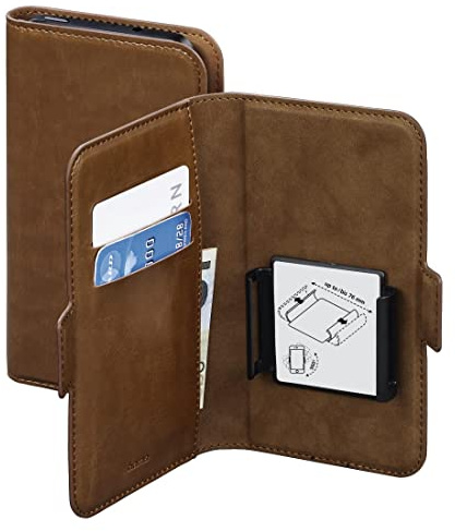 Hama Schutzhülle Smart Move (Größe L, 4 bis 4,5 Zoll), Braun