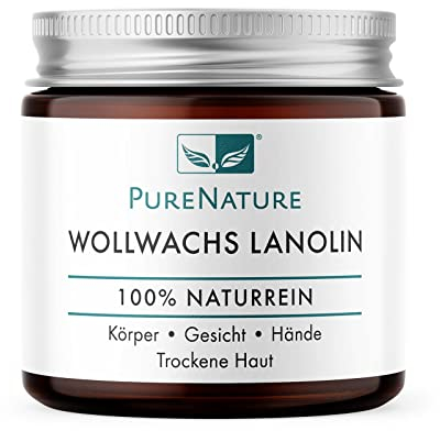 PureNature Wollwachs (Lanolin), 60 ml