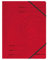 Herlitz Eckspannmappen easy orga / rot / 5 Stück