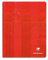 Lot de 5 Cahiers brochure, 192 pages, Grand carreaux Seyès, Format 24 x 32 cm. Couverture carte épaisse