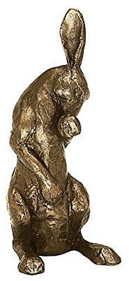 Paul Jenkins - Henrietta Hare - Bronze Resin Sculpture by Frith Sculpture