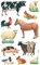 AVERY Zweckform 53720 Kinder Sticker Bauernhof Tiere 33 Aufkleber
