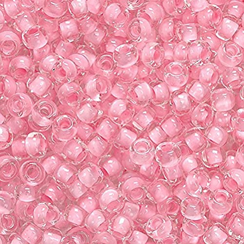 Knorr Prandell 2.5 mm Rocailles Bohemian Perlen, Rose Pink