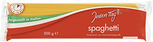 Jeden Tag Spaghetti Hartweizen-Nudeln, 10-er Pack (10 x 500 g)