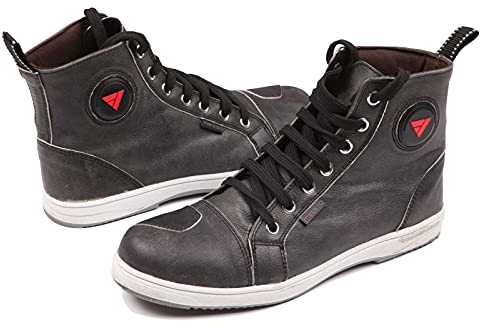 Modeka Lane, Stivali da motociclista, in pelle – nero