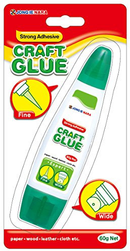 White PVA Craft Glue 60g Bottle in Blister Pack