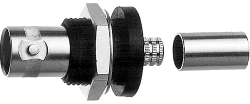 TELEGÄRTNER BNC-Kabeleinbaubuchse 75 Ohm für RG-59B/U isoliert