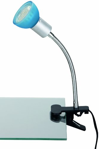 Briloner Leuchten Klemmspot LED-Klemmleuchte,1 x GU10, titanfarbig 2989-010P