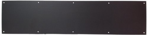 Don-Jo 90 Metal Kick Plate, Oil Rubbed Bronze Finish, 28 Width x 6 Height, 3/64 Thick by Don-Jo