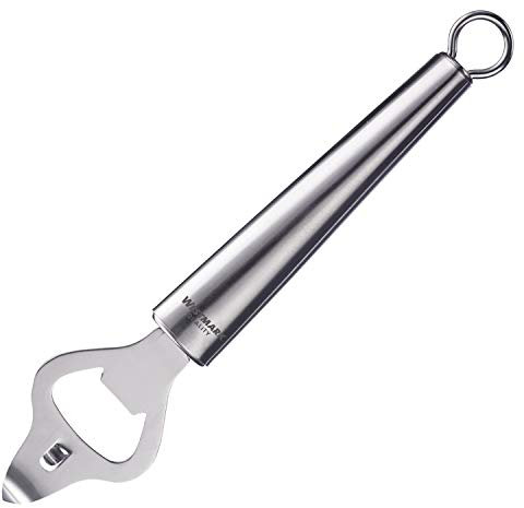 Westmark Kapselheber/Kronkorken-/Flaschenöffner, Mit Dosenlocher, Länge: 19,8 cm, Rostfreier Edelstahl, Glory, Silber, 18082270