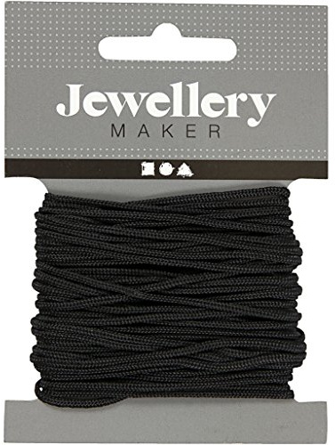 Nylon cord, thickness 2 mm, black, 8 m