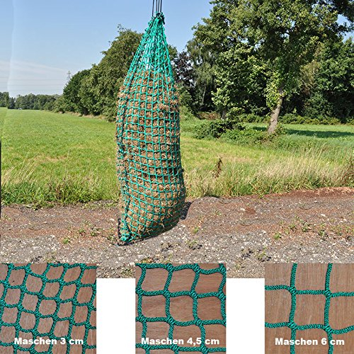 Nedlandic Quality Horse Supplies Heunetz Large, 150 cm x 70 cm, Maschenweite 4,5 cm
