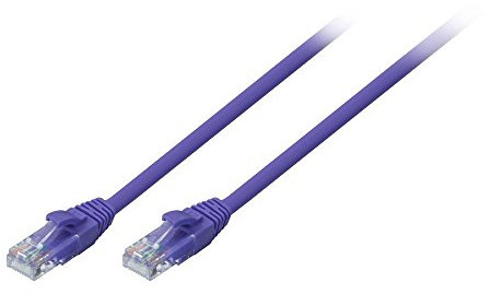 LINDY 48124 Cable de Red U/UTP Cat.6 de 3 m, Color Morado