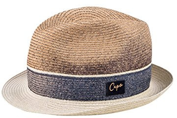 CAPO Unisex Fedoras Sidney Hat, Rot (Bronze 96), Small (Manufacturer Size:56)