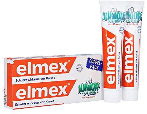 Elmex Junior Zahncreme 6-12 Jahre 2x 75ml