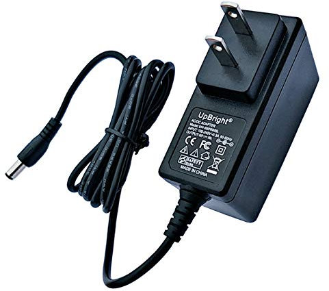 UpBright New Global 12V AC/DC Adapter Compatible with 12VDC 12 Volts 500mA 750mA 1000mA DC12V 0.5A 0.75A - 1A w/ 5.5mm x 2.1mm Plug Center Positive 12 V 12.0 VDC Power Supply Cord Battery Charger PSU