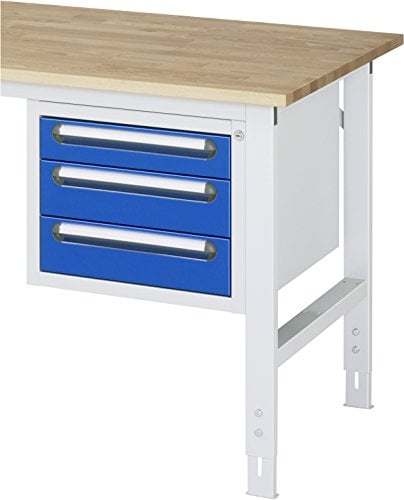 RAU E-USMS-2-3A.11 Unterbau-Container, lichtgrau/enzianblau