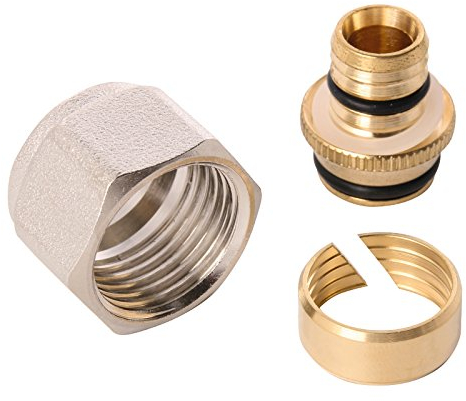 WIROFLEX | Klemmring-Adapter für Wiroflex-Rohr | Schraubsystem | Fitting | 1 A x 26 mm | Für Mehrschichtverbundrohr