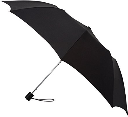 Rainbrella 3-Fold Manual Open Umbrella, Black