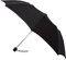 Rainbrella 3-Fold Manual Open Umbrella, Black