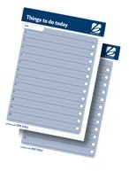 Banner Things To Do Today Pad A4 80 Sheet Pre-printed Pads. Size: A4. 60gsm. Convenient Way To Take And Leave Messages. Add Date To Top Of Each Page. Organise Your Tasks Into An Easily Achieved List, With An Additional Tick Box For Ticking Your Task When Completed. 80 Sheets Blue Paper Per Pad. Board Backed And Headbound. Pack Of 10. Ref 9095002