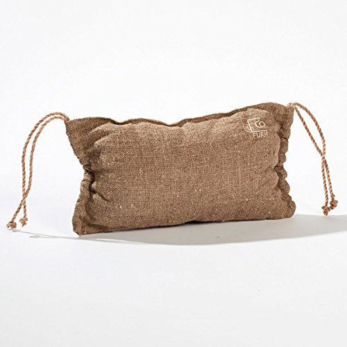 Ecofurn Kissen Leinen Logo, Polyester, 10 x 15 x 35 cm