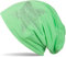 styleBREAKER Klassische leichte Unisex Beanie Mütze mit Stern Strass Applikation 04024019, Farbe:Neongrün